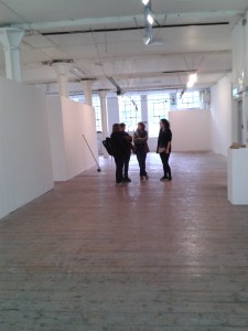 All we need to do now is to make some pieces worthy of the space!