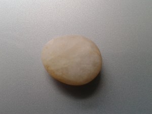 Today's pebble is brought to you via my pocket from Towan Beach, St Antony in Roseland, Cornwall.