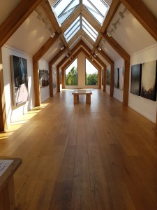Tremenheere gallery within the confines of the sculpture garden.  What a beautiful space to exhibit